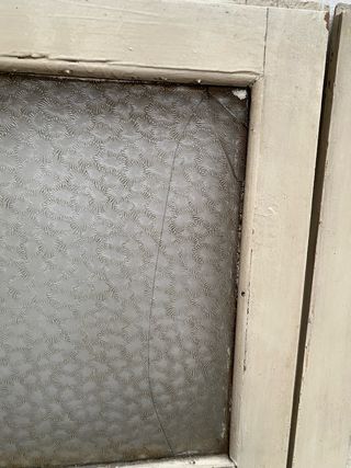 Ventana doble batiente interior