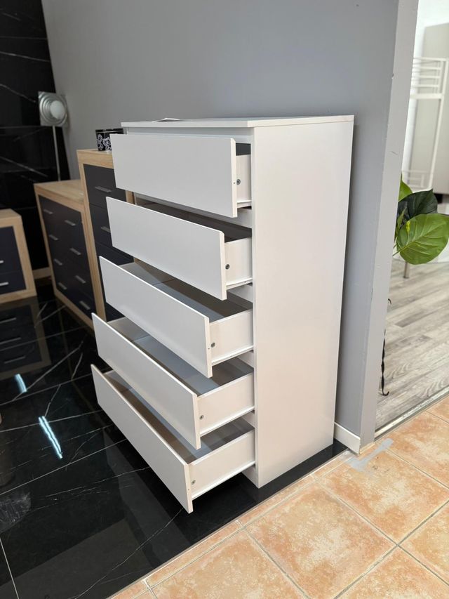 Sinfonier 5 cajones blanco