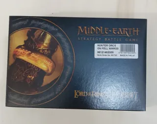LOTR Rare-Hunter Orcs on Wargs + scatola originale