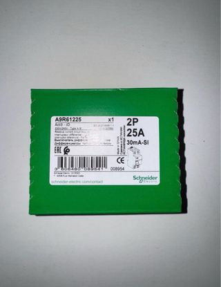 Interruptor Diferencial Schneider A9R61225
