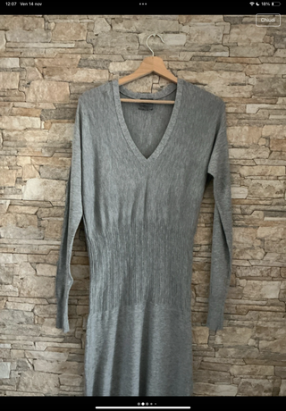 Calvin Klein Vestito Grigio Taglia M