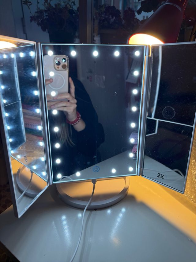 Espejo de Tocador con Luces LED