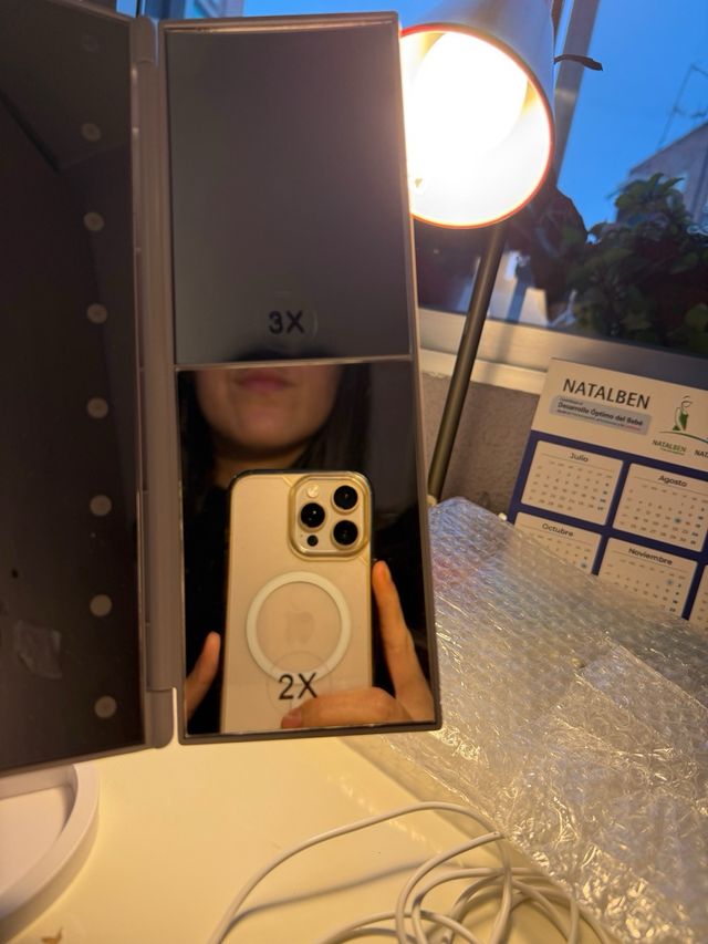 Espejo de Tocador con Luces LED