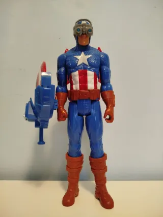Figura Capitán América con Accesorios