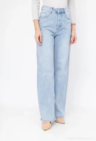 Pantalones vaqueros mujer con brillantes