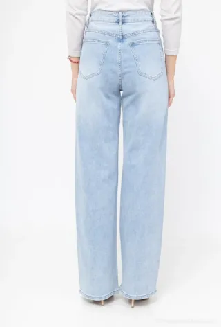 Pantalones vaqueros mujer con brillantes