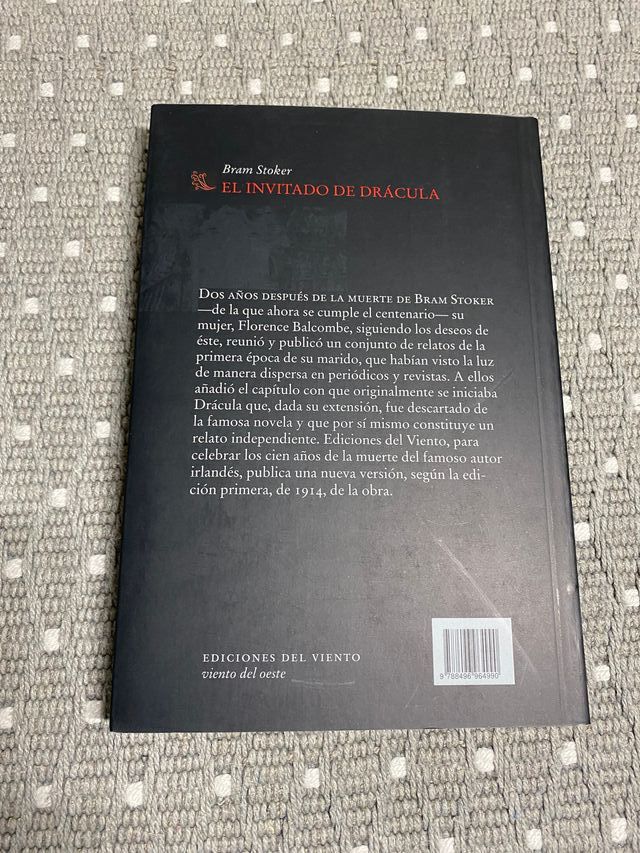 El invitado de Drácula-Bram Stoker