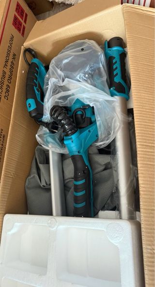 Lijadora de pared telescópica