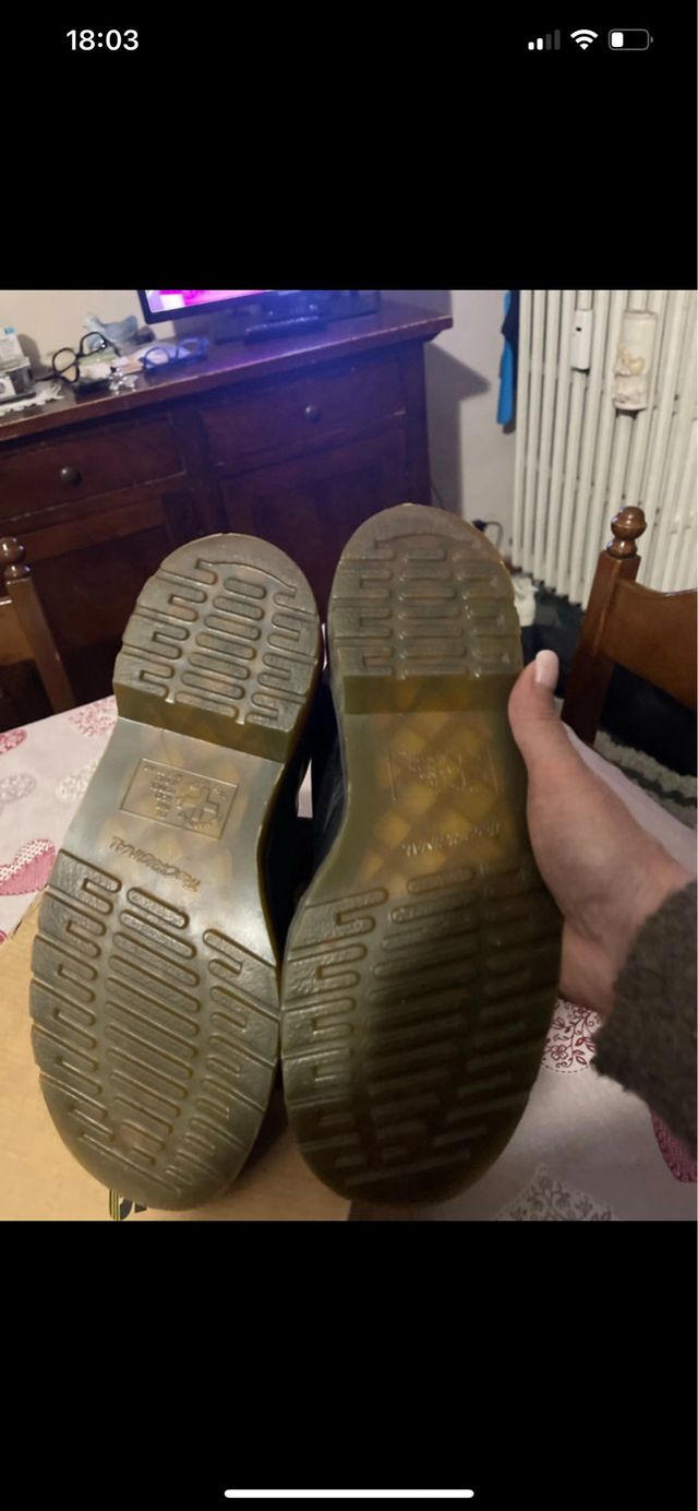 Dr. Martens Neri Punta di Ferro