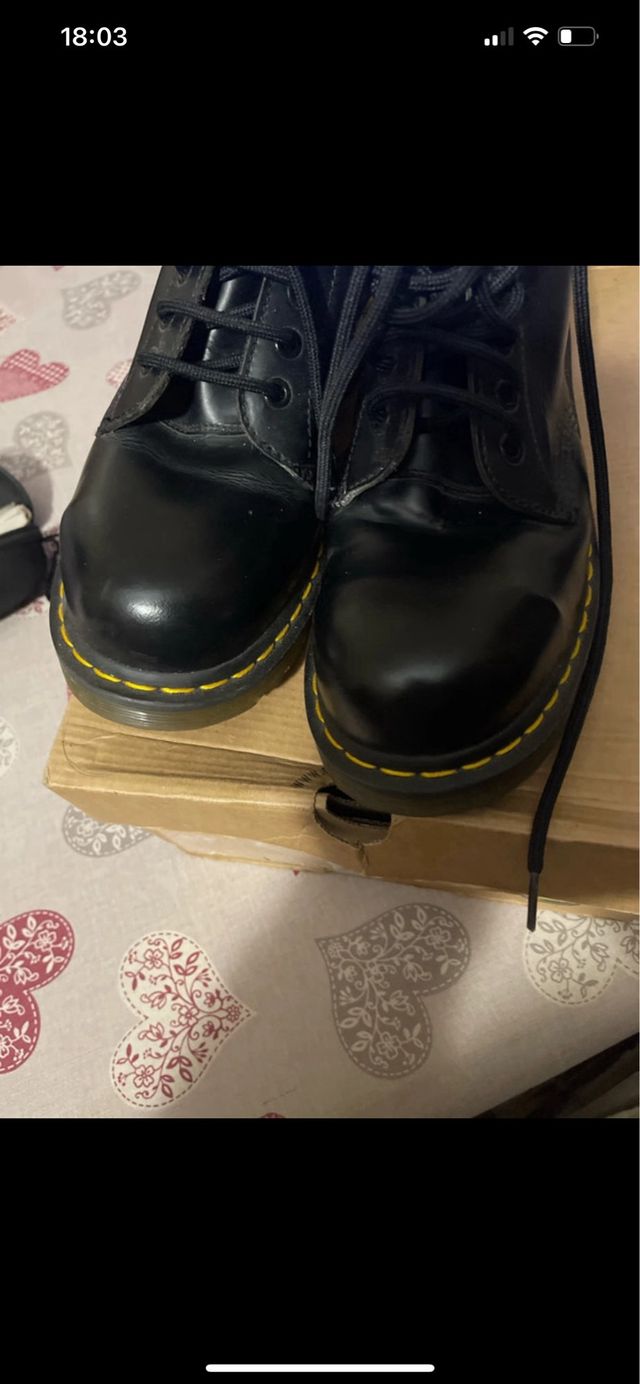 Dr. Martens Neri Punta di Ferro