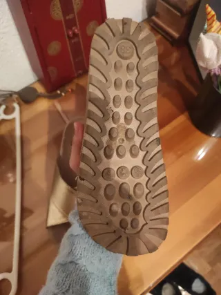 Sandalias La Pierce Mujer Talla 38 Doradas