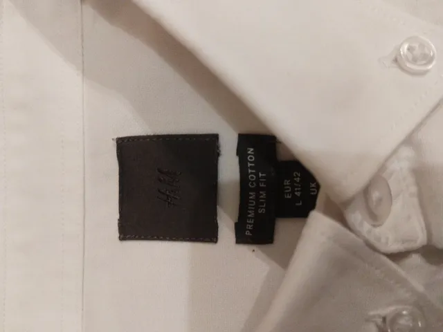 Camisa blanca hombre