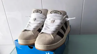 Adidas Campus 00s W Beige/Negro