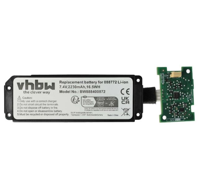 Batteria vhbw 7.4V 2230mAh 16.5WH per 088772