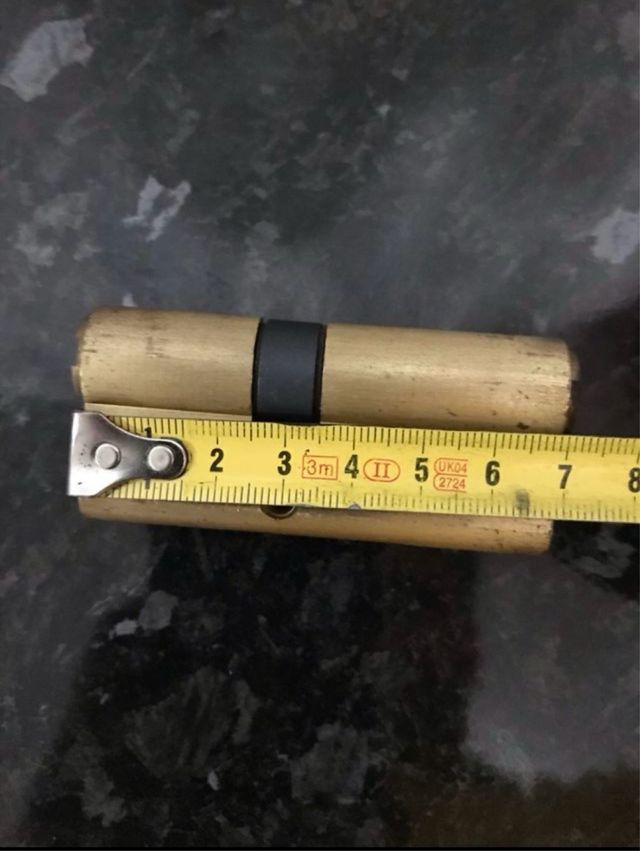 Bombín seguridad 30x40 + 5 llaves