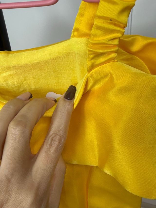 Vestido Bela e o Monstro Tam 8