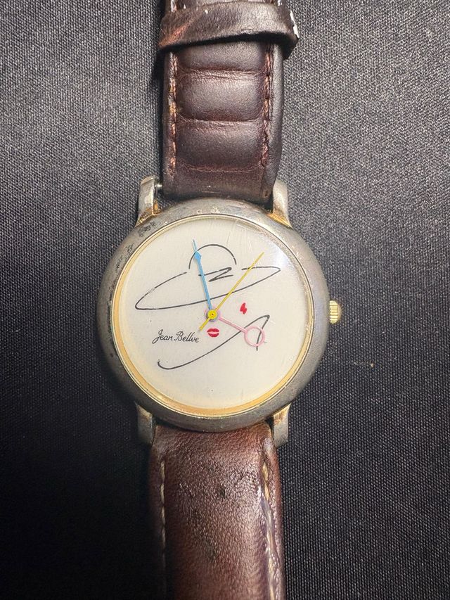 Reloj Jean Bellive con pulsera de cuero SPECIAL ED