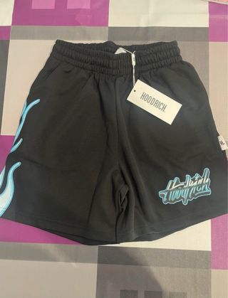 Pantalones cortos Hoodrich negros y azules