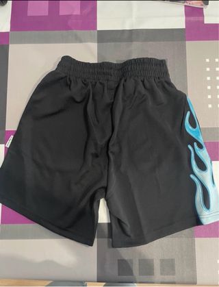 Pantalones cortos Hoodrich negros y azules