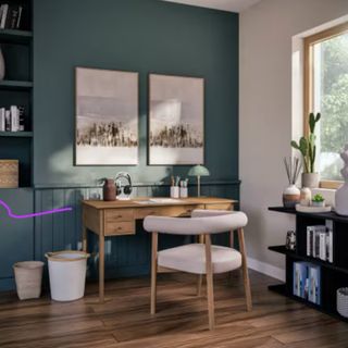 Scrivania Selena Maisons du Monde in legno