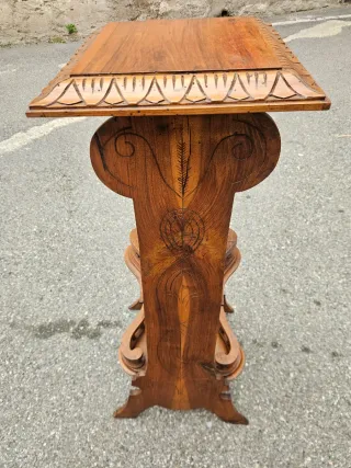 Colonna etagere portabusto portavaso antico