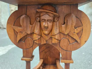 Colonna etagere portabusto portavaso antico