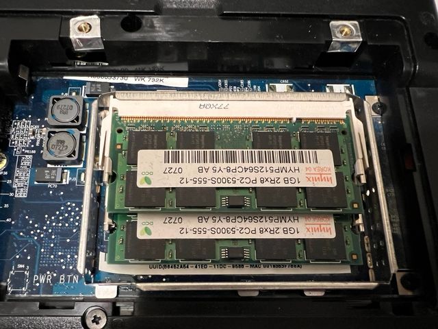 Portátil Toshiba A210 Negro