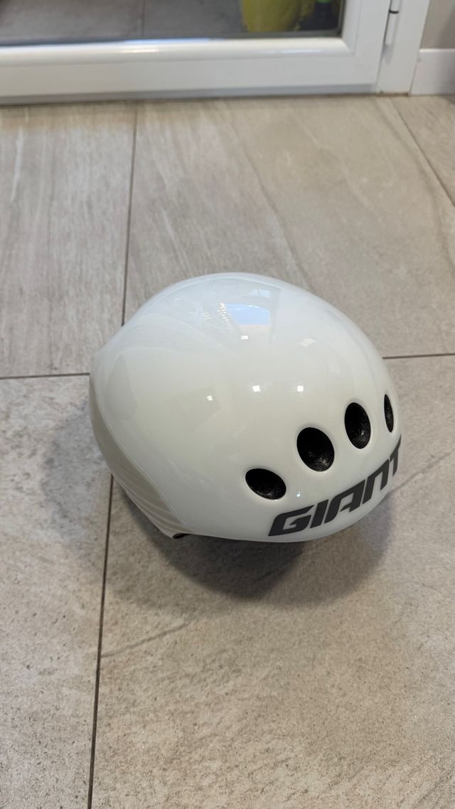 Casco Giant Rivet Crono/Triatlón Blanco