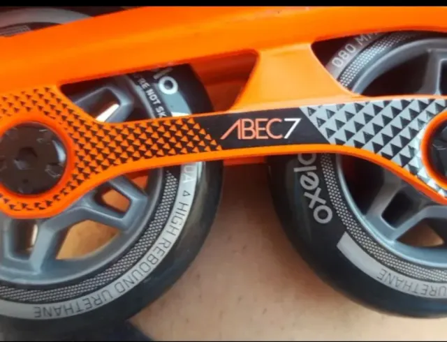 Patines en Línea oxelo Negros y Naranjas