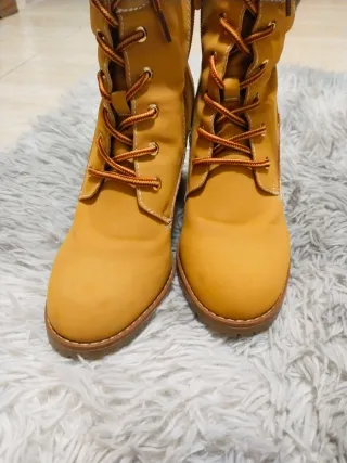Botas de mujer estilo Timberland