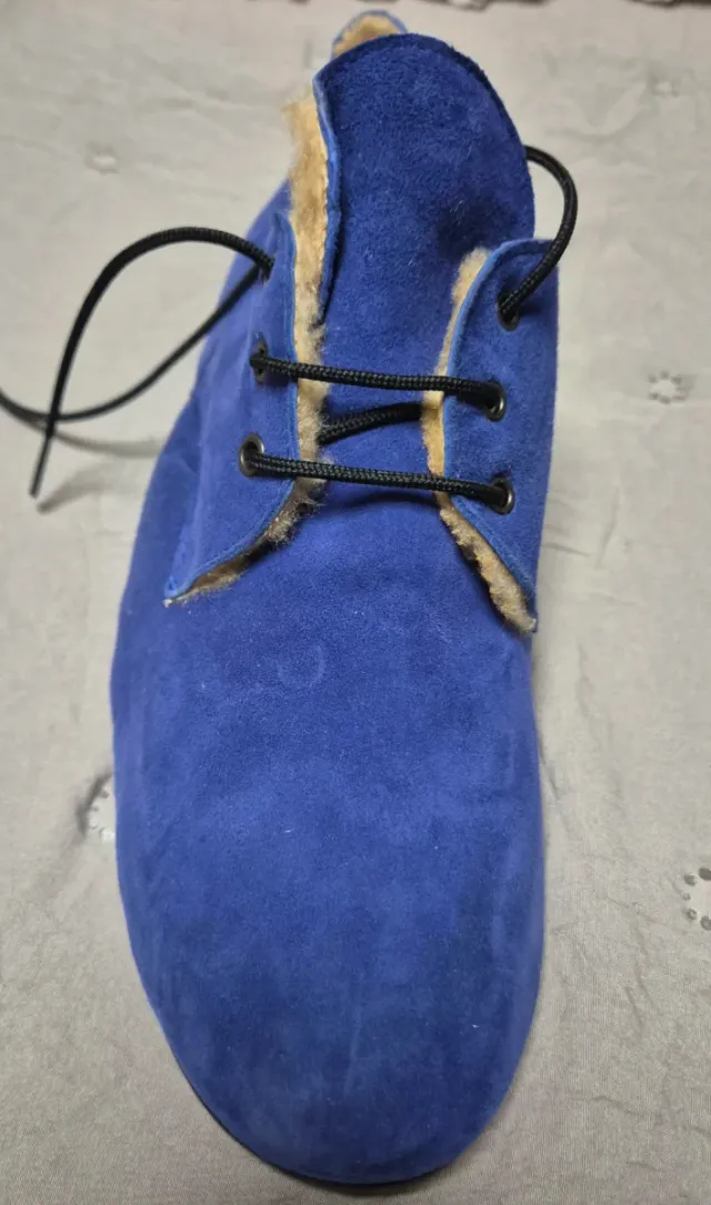 Zapatos planos azules mujer talla 40