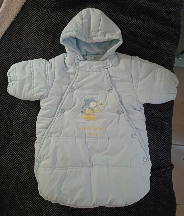 Sacco nanna azzurrino con orsetto