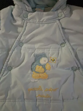 Sacco nanna azzurrino con orsetto