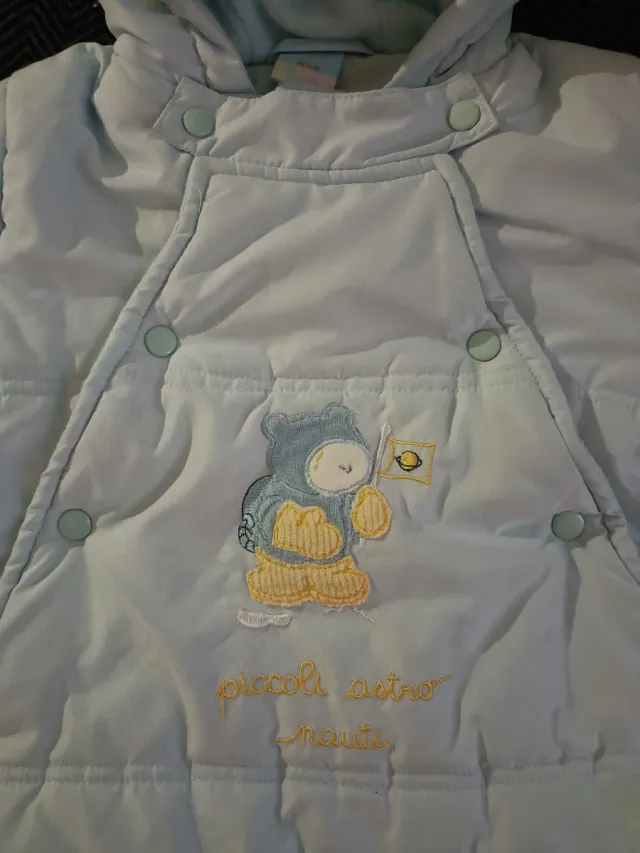 Sacco nanna azzurrino con orsetto