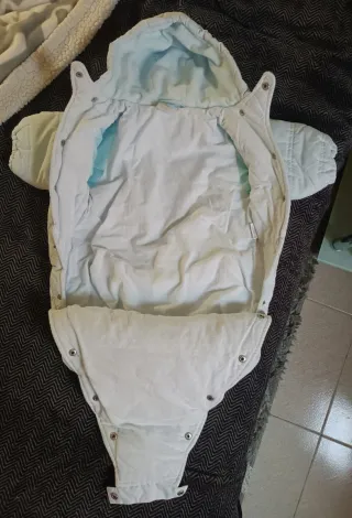 Sacco nanna azzurrino con orsetto