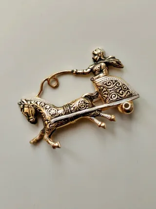 Broche vintage auriga