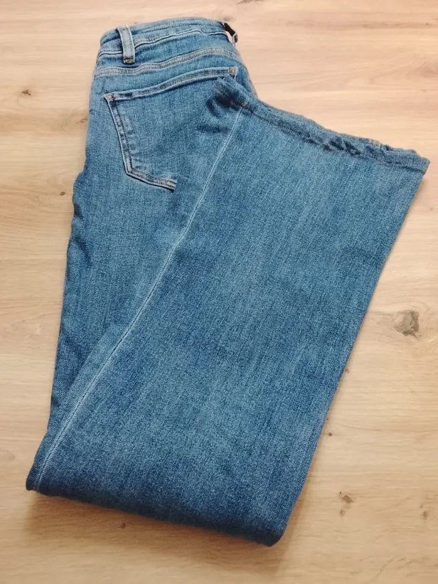 Vaqueros mujer azules