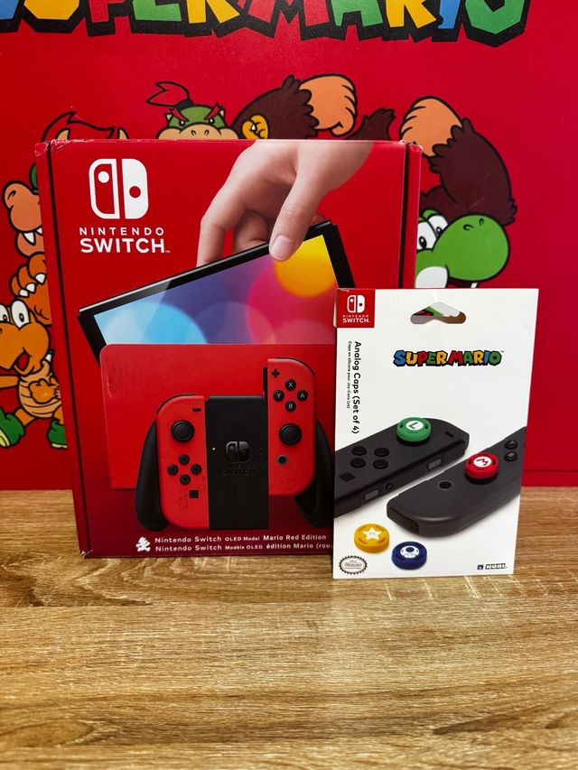 Nintendo Switch OLED Edizione Mario Rosso COME NUOVA