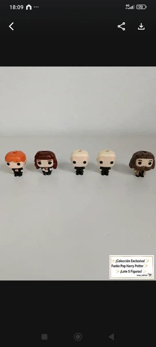 Lote 5 Figuras Funko Pop Harry Potter