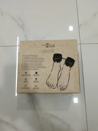 Manette per caviglia in pelle