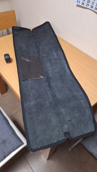 Funda para cañas de pescar de piel