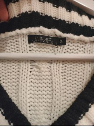 Jersey Jaimē oversize cuello pico