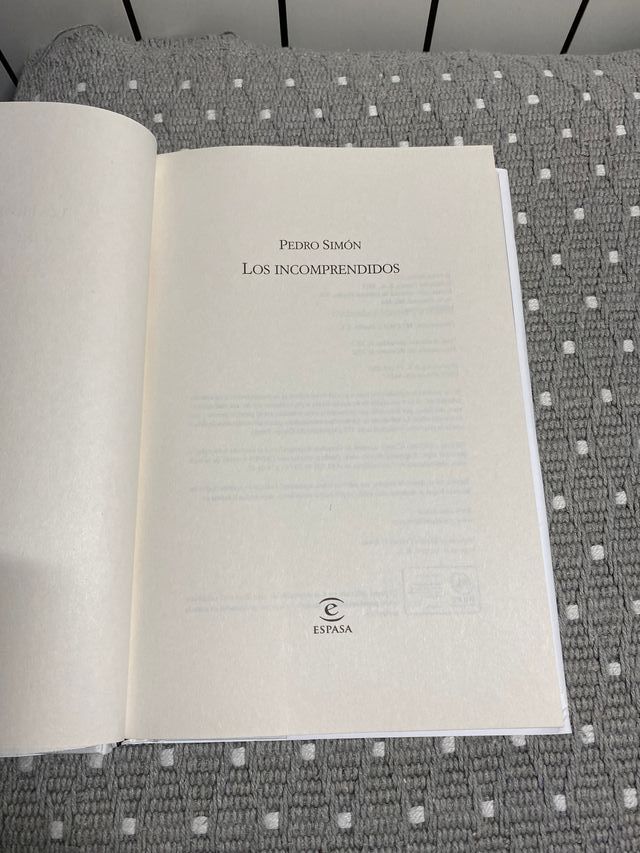 Los incomprendidos-Pedro Simón