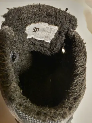 Scarpe DC grigie alte