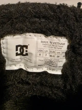 Scarpe DC grigie alte