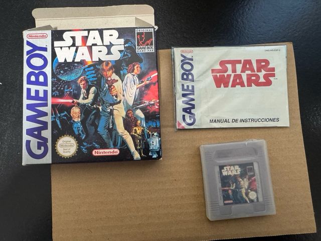 Star Wars Game Boy PAL ESP Nintendo