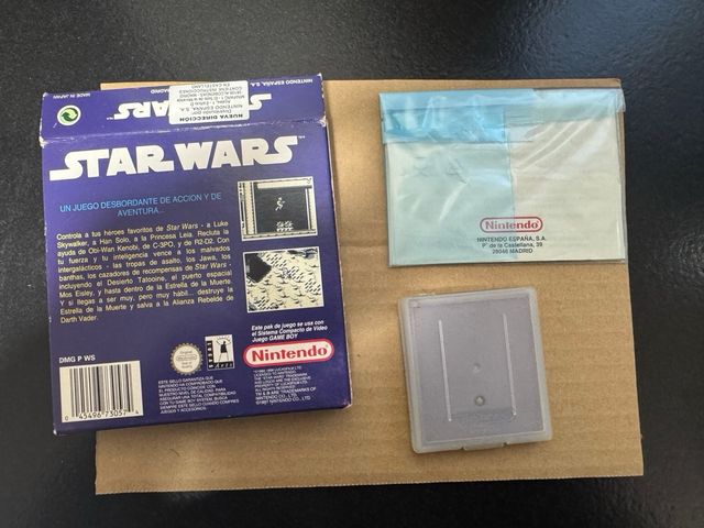 Star Wars Game Boy PAL ESP Nintendo