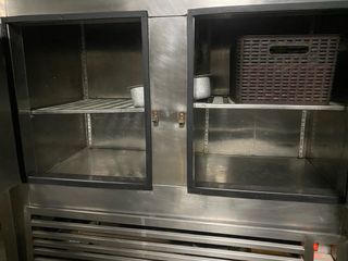 Armario nevera refrigerador 4 puertas 8 estantes