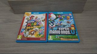 2 Giochi Wii U: Super Mario 3D World e Bros U