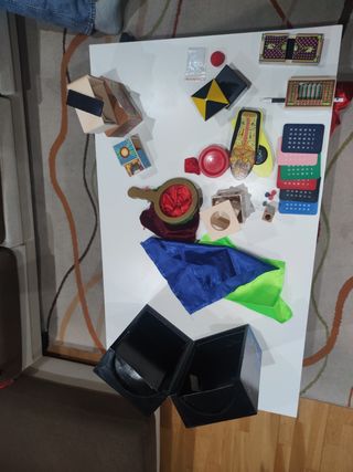 Juego de magia de madera